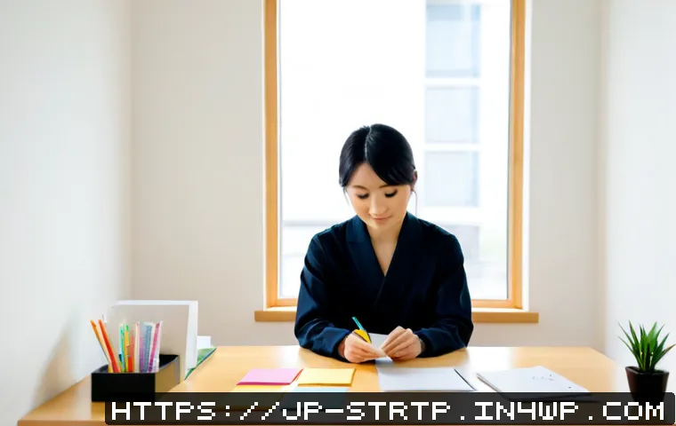 린 스타트업의 사업 아이디어 발굴 방법 - Photorealistic Japanese startup founder at a bright minimalist home office, arranging simple prototy...